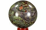 Polished Dragon's Blood Jasper Sphere - Australia #107260-1